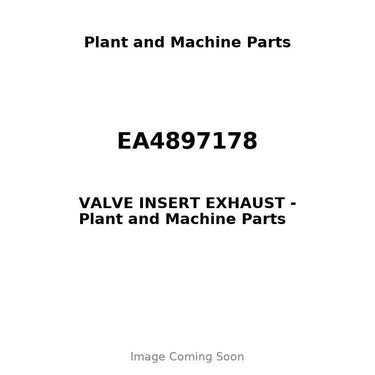EA4897178 - VALVE INSERT EXHAUST