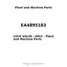 EA4895183 - LOCK VALVE - HALF