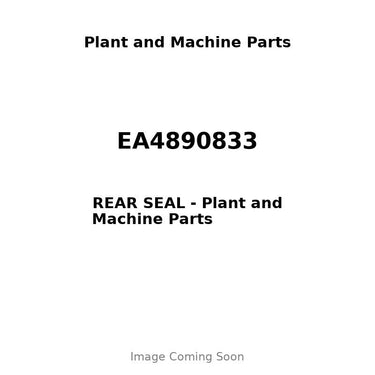 EA4890833 - REAR SEAL