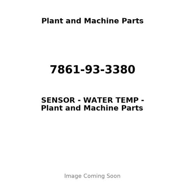 7861-93-3380 - SENSOR - WATER TEMP