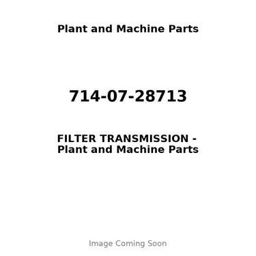 714-07-28713 - FILTER TRANSMISSION
