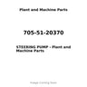 705-51-20370 - STEERING PUMP