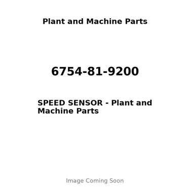 6754-81-9200 - SPEED SENSOR