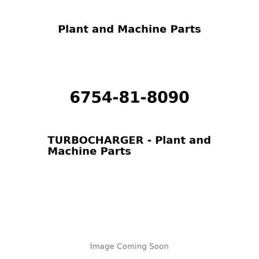 6754-81-8090 - TURBOCHARGER