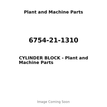 6754-21-1310 - CYLINDER BLOCK