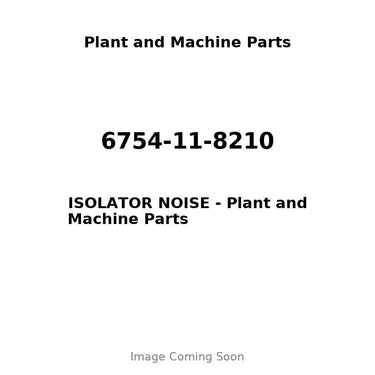 6754-11-8210 - ISOLATOR NOISE