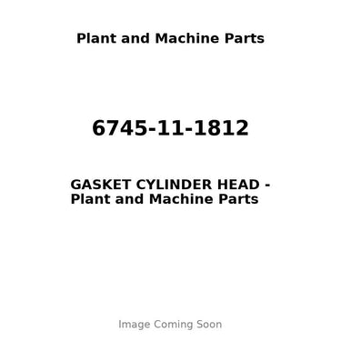 6745-11-1812 - GASKET CYLINDER HEAD