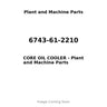6743-61-2210 - CORE OIL COOLER