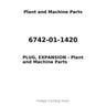 6742-01-1420 - PLUG, EXPANSION