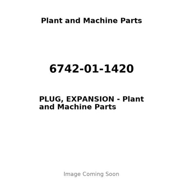 6742-01-1420 - PLUG, EXPANSION
