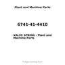 6741-41-4410 - VALVE SPRING
