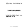 6735-71-3840 - SEAL WASHER