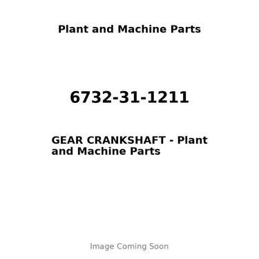 6732-31-1211 - GEAR CRANKSHAFT