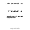 6732-31-1111 - CRANKSHAFT