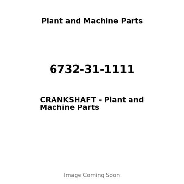 6732-31-1111 - CRANKSHAFT