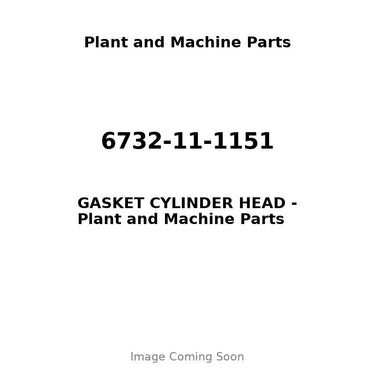 6732-11-1151 - GASKET CYLINDER HEAD