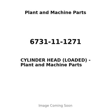 6731-11-1271 - CYLINDER HEAD (LOADED)