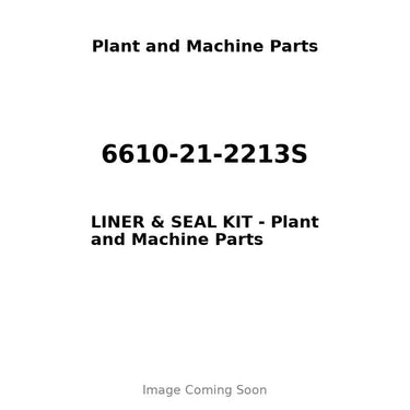 6610-21-2213S - LINER & SEAL KIT