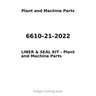 6610-21-2022 - LINER & SEAL KIT