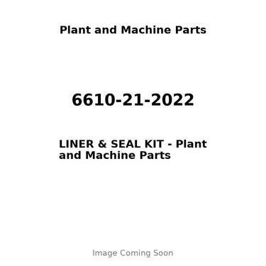 6610-21-2022 - LINER & SEAL KIT