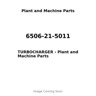 6506-21-5011 - TURBOCHARGER