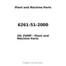 6261-51-2000 - OIL PUMP