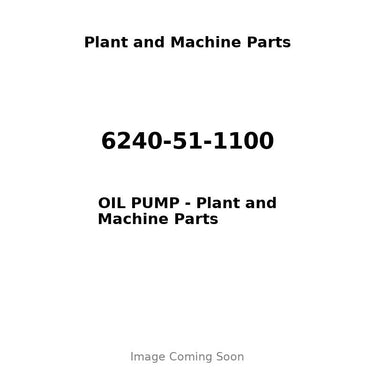 6240-51-1100 - OIL PUMP
