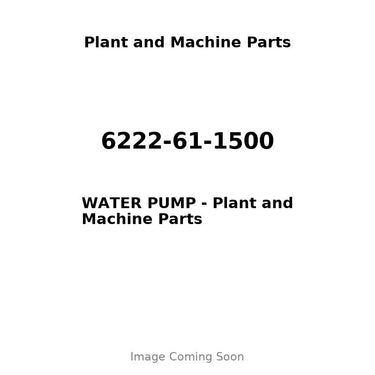 6222-61-1500 - WATER PUMP