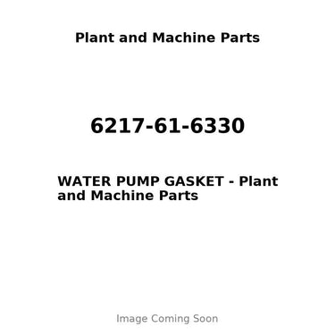 6217-61-6330 - WATER PUMP GASKET