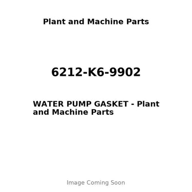 6212-K6-9902 - WATER PUMP GASKET