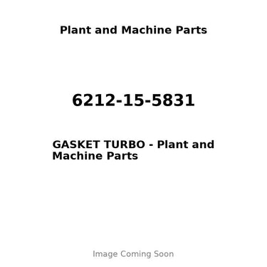 6212-15-5831 - GASKET TURBO
