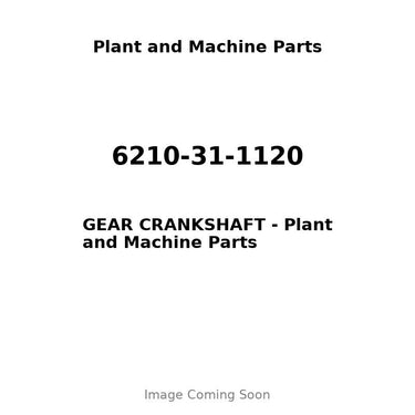 6210-31-1120 - GEAR CRANKSHAFT