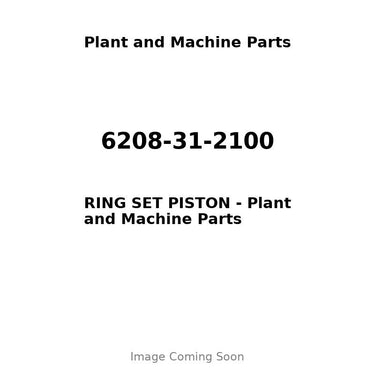 6208-31-2100 - RING SET PISTON