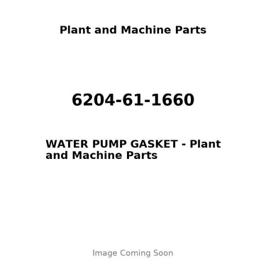 6204-61-1660 - WATER PUMP GASKET