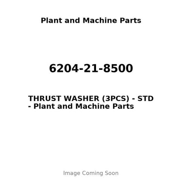 6204-21-8500 - THRUST WASHER (3PCS) - STD