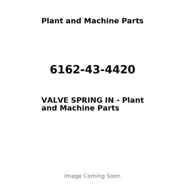 6162-43-4420 - VALVE SPRING IN