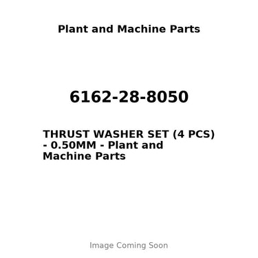 6162-28-8050 - THRUST WASHER SET (4 PCS) - 0.50MM