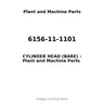 6156-11-1101 - CYLINDER HEAD (BARE)