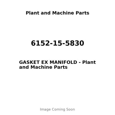 6152-15-5830 - GASKET EX MANIFOLD