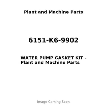 6151-K6-9902 - WATER PUMP GASKET KIT