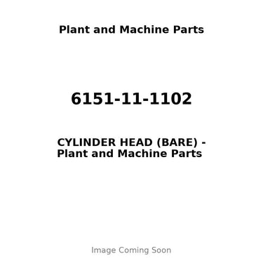 6151-11-1102 - CYLINDER HEAD (BARE)