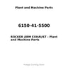 6150-41-5500 - ROCKER ARM EXHAUST