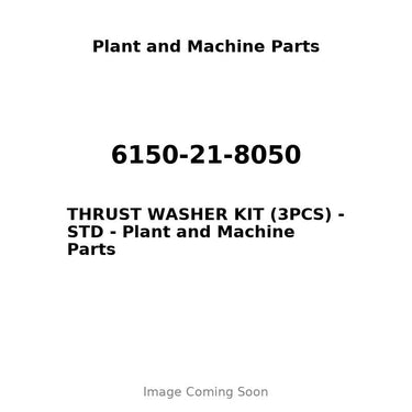 6150-21-8050 - THRUST WASHER KIT (3PCS) - STD