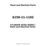 6150-11-1102 - CYLINDER HEAD (BARE)