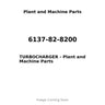 6137-82-8200 - TURBOCHARGER