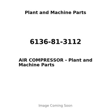 6136-81-3112 - AIR COMPRESSOR