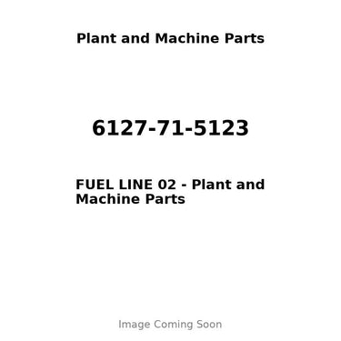 6127-71-5123 - FUEL LINE 02