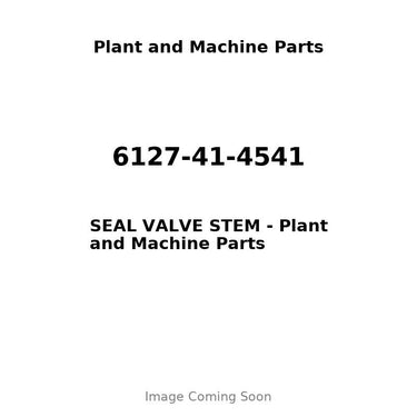 6127-41-4541 - SEAL VALVE STEM