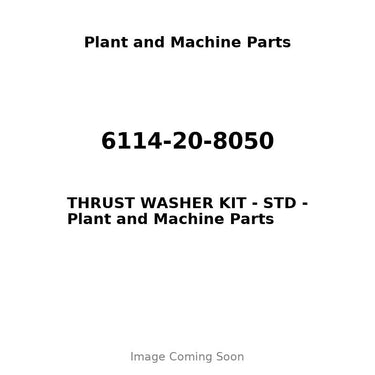 6114-20-8050 - THRUST WASHER KIT - STD