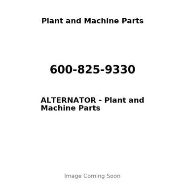 600-825-9330 - ALTERNATOR